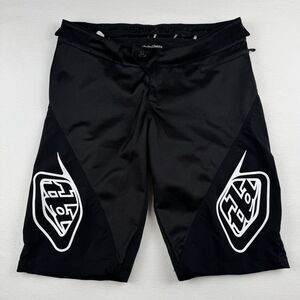 Troy Lee Designs SPRINT Mens Black MTB Cycling Shorts Size 34 Adjustable